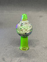 Load image into Gallery viewer, Ian’s Glass Bubble Cap (Illuminati UV #1)

